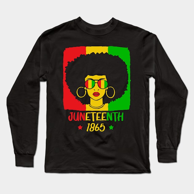 juneteenth Long Sleeve T-Shirt by first12